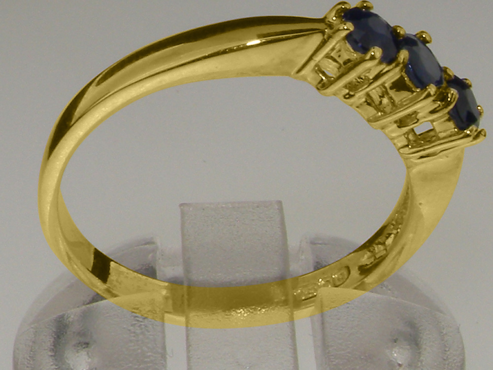 4065.11_2.jpg Yellow Gold Natural Sapphire Womens Trilogy Ring