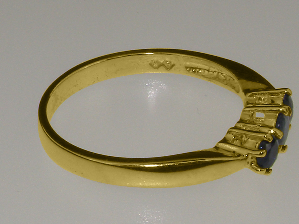 4065.11_3.jpg Yellow Gold Natural Sapphire Womens Trilogy Ring