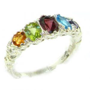 High Quality Solid Sterling Silver Natural Amethyst